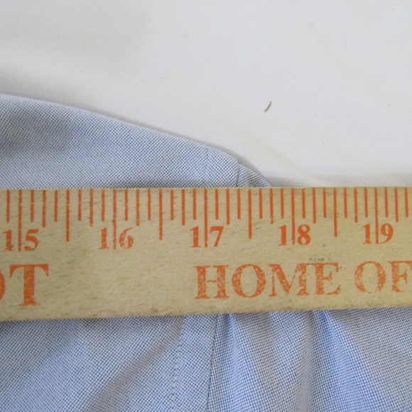 Thom Browne Men's Classic Blue Oxford Shirt Grosgrain TB00 S - Picture 2 of 15